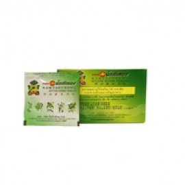 Тайские травяные таблетки от простуды и интоксикации Namtaothong, 1 упаковка х 4 таблетки