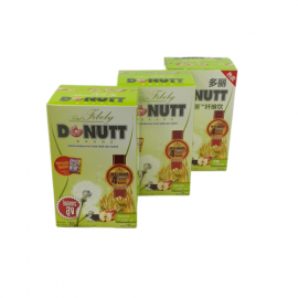 Комплект из 3х упаковок Напитка с активной клетчаткой для похудения и детокса (Donutt) 10 пакетиков по 20 гр