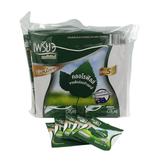 Упаковка хлорофилла без добавок (Preaw Brand) 4.25 г х 48 пакетиков